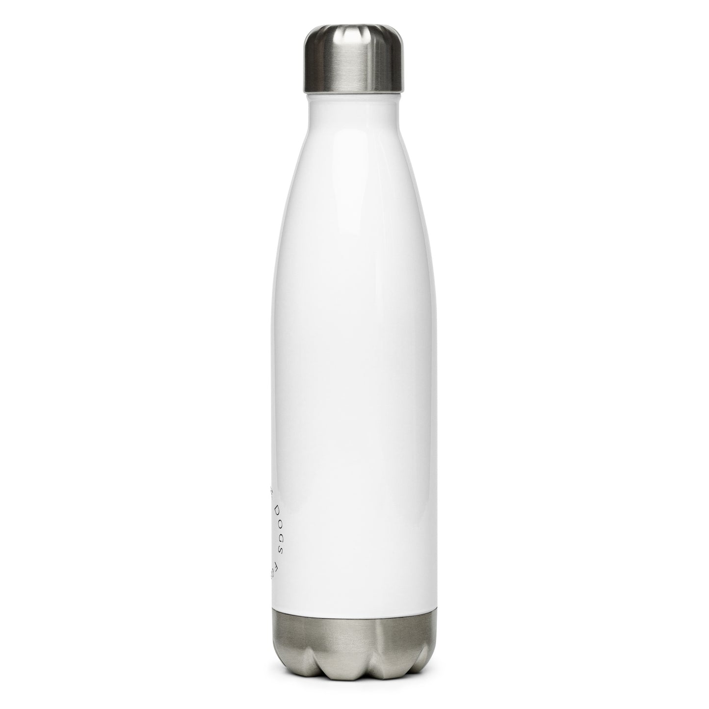 We Love Dog Stainless Steel Water Bottle